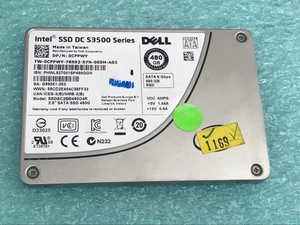 Intel Dell SSDSC2BB480G4R CFPWY 480GB 2.5" SATA SSD Solid State Drive - C153 - Afbeelding 1 van 6