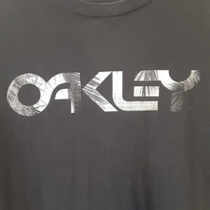 T-shirt Oakley adulto uomo M nera manica corta floreale mimetica grafica - Foto 1 di 6