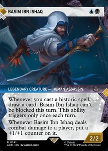 Basim Ibn Ishaq (Showcase) R Universes Beyond: Assassin's Creed 141 NM - Picture 1 of 1