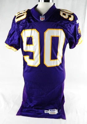 Camiseta deportiva morada usada de Minnesota Vikings #90 1996 44 863 Foto 1 de 4