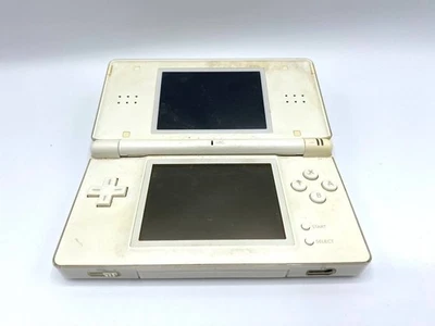 console Nintendo DS Lite bianco Parti di ricambio (schermo inferiore rotto) - Immagine 1 di 3