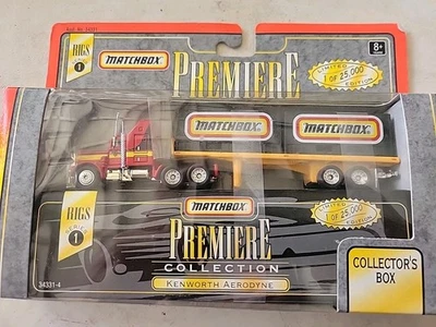 Plataformas de camión Kenworth Aerodyne Matchbox Premiere de colección serie 1 edición limitada Foto 1 de 4
