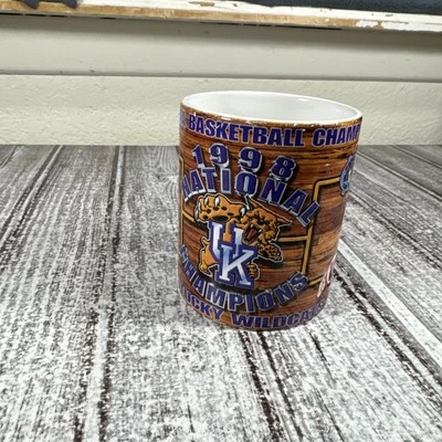 Taza de colección Final Four Kentucky Wildcats 1998 NCAA Baloncesto Campeones Nacionales Foto 1 de 4
