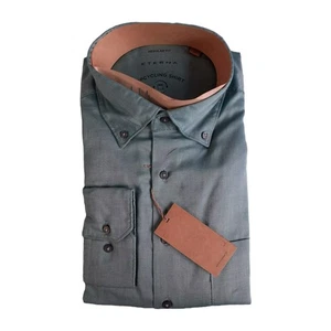 Eterna Herren Hemd grün Ton Gr. 42 Regular Fit (2 033) NEU - Bild 1 von 4