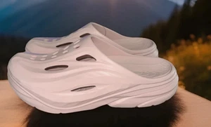 Hoka One One U Ora Recovery Pantolette Cosmic Pearl WMNS Größe 13 Herren 10 Neu mit Etikett " - Bild 1 von 6