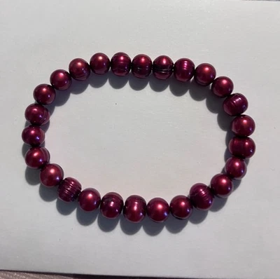 Pulsera de joyería elástica de perlas 7,5" Fetching Foto 1 de 4