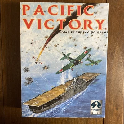 PACIFIC VICTORY Board Game (Columbia 3401) -- Complete / Unused - Image 1 of 4