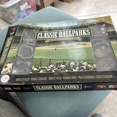 Classic Ballparks A Collector's Edition 6 Miniatures Plus Full Color Book - Image 1 of 4