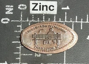 Charleston South Carolina SC Bubba Gump Shrimp Forrest Elongated Pressed Penny - Picture 1 of 2