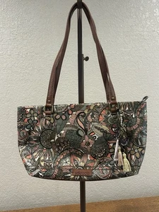 Sakroots Purse Handles Boho Botanical Print 13” X 7.5” NWOT  Sienna Spirit - Picture 1 of 8