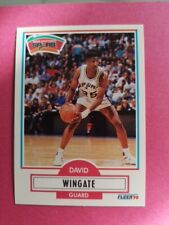 David Wingate San Antonio Spurs Carte Basket NBA Fleer 1990-91 #174