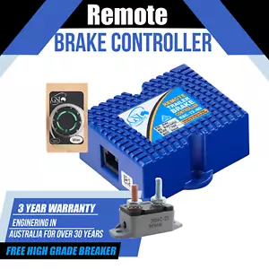 GSL Electronics Electric Brake Controller Kit - 12V Remote Head for Trailer - Picture 1 of 5