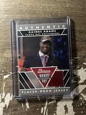 Gaines Adams 2007 Bowman Draft Day Selections Relics #DJGA Tampa Bay Buccaneers