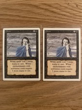 Gloom (x2) - Magic The Gathering - Revised Edition