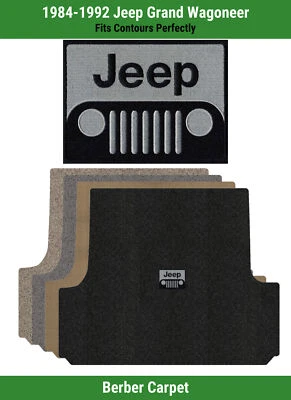 Alfombra de carga Lloyd Berber para Jeep Grand Wagoneer del 84-92 con logotipo de parrilla Jeep Foto 1 de 4