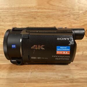 Sony FDR-AX53 HD Black 4K Ultra Handycam with Exmor R CMOS Sensor For Parts