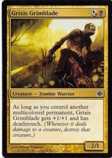 Grixis Grimblade *Common* Magic MtG x1 Alara Reborn SP