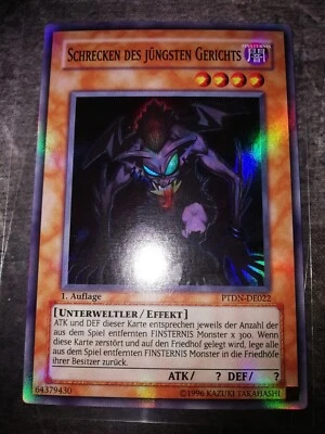 Yu-Gi-Oh! Schrecken des jüngsten Gerichts, PTDN-DE022, Super Rare, 1. Auflage NM - Bild 1 von 2