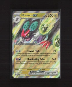 Noivern ex 069/091 Paldean Fates Ultra Rare Holo Pokemon Card - Picture 1 of 11