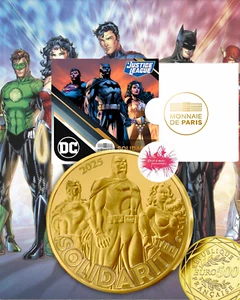 France, 2025, 500 euro, Gold Coin , DC: Justice League, Solidarity! - Picture 1 of 7