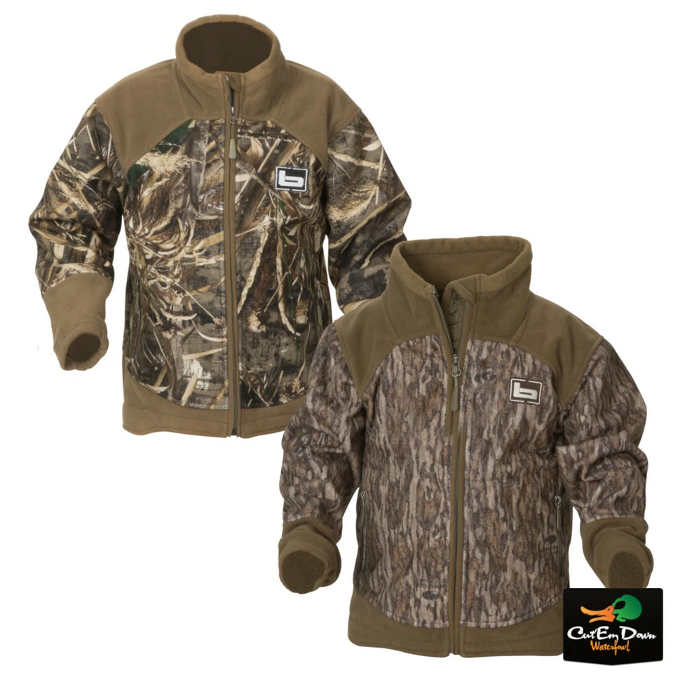 NEW BANDED GEAR YOUTH UFS FLEECE JACKET - KIDS CAMO HUNTING COAT - B3010003 - Image 1 of 1