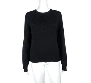 JENNI KAYNE Sweater Wool & Nylon Knit Black Size XS NICE!! - NTSF - Picture 1 of 2