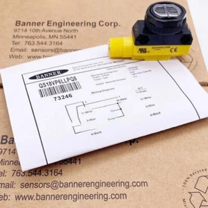 1PZ NUOVO per sensore fotoelettrico BANNER QS18VP6LLPQ8 - Foto 1 di 1