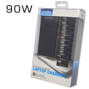 Caricabatterie automatico universale 90W alimentatore portatile notebook - Picture 1 of 12
