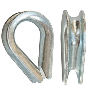 10 X Guardacabos Ø 4 Cartuchos de Cuerda Cable Acero para Galvanizado - Imagen 1 de 8