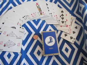 DE COLECCIÓN ARIES BRIDGE ZODIACO AZUL 1 mazo caja abierta - Imagen 1 de 6