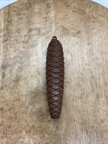One Only CAST IRON CUCKOO CLOCK WEIGHT ~400 GRAMS Each CLOCK PARTS 5” Cover