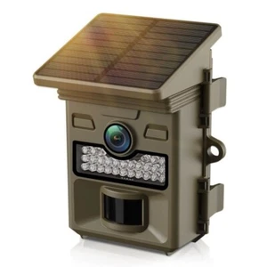 Caméra de chasse solaire 1080P 32MP caméra piste avec vision nocturne IP66 2"LCD - Imagen 1 de 5