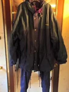 STEARNS Dry Wear Waterproof Fishing Hunting Boating Pants + Jacket Sterns XL - Picture 1 of 12