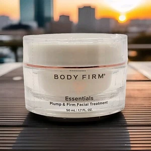 Body Firm ESSENTIALS Overnight PLUMP & FIRM Facial Treatment 1.7oz New Sealed - Picture 1 of 4