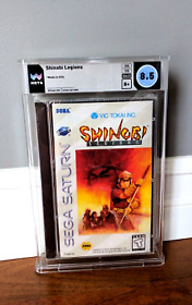 New ✹ SHINOBI LEGIONS ✹ Sega Saturn Game ✹ WATA 8.5 B+ GRADED ✹ SEALED VGA CGC