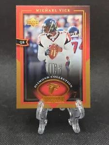 2004 Upper Deck #1 Michael Vick Atlanta Falcons Diamond Collection - Picture 1 of 2
