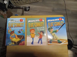3 Books i can read! Reading with help 2 Flat Stanley show and tell at bat + - Picture 1 of 6