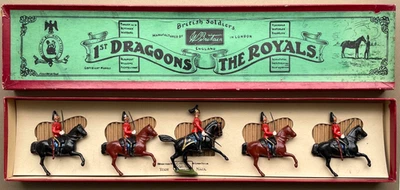Juego en caja Gran Bretaña de preguerra n.º 31 1st Dragoons The Royals Foto 1 de 4