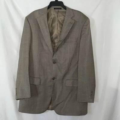 Pendelton Blazer Plaid 100% Wool Sport Coat Jacket Men’s 42L Business Casual Foto 1 de 4