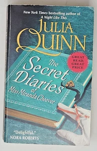 JULIA QUINN SIGNED 1ST ED - The Secret Diaries of Miss Miranda Cheever, #1, 2007 - Picture 1 of 5