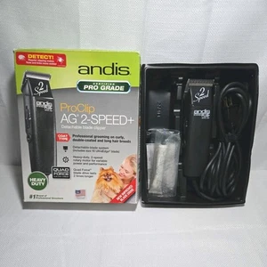 andis ProClip AG 2-Speed+ Heavy Duty Detatchable Blade Pet Clipper with Oil - Picture 1 of 11