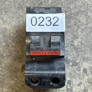 Federal Pacific 100 Amp 2 polig Typ NA Leitungsschutzschalter Stab-Lok FPE - Bild 1 von 6