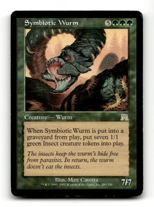 Symbiotic Wurm Onslaught #289 Magic the Gathering - Picture 1 of 2