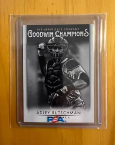 ADLEY RUTSCHMAN ⚾️ ✨VERY RARE!!!✨ 2021✨ROOKIE✨“BLACK & WHITE” PARALLEL CARD - Picture 1 of 2