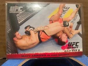Topps UFC RD 1 2009 Matt Arroyo RC plateado/288 paralelo SP - Imagen 1 de 2