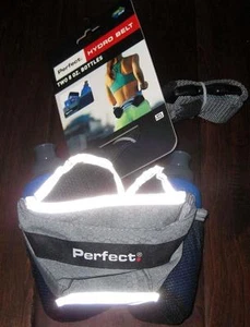 PERFECT. HYDRO BELT Running Jogging Belt Includes 2 8 oz Water Bottles Pocket - Picture 1 of 1
