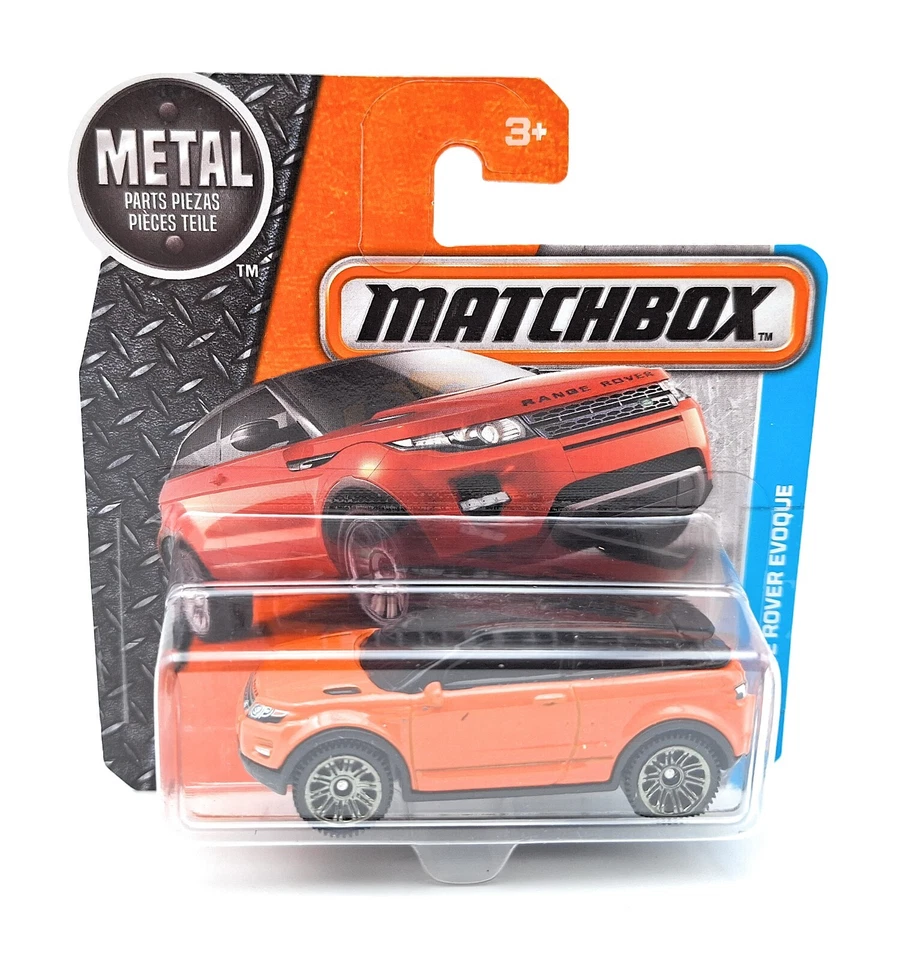 Matchbox Superfast Range Rover Evoque orange. #27/2016. short blister - Image 1 of 1