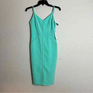 NUEVO CON ETIQUETAS, Vestido ceñido al cuerpo Bisou Bisou, Correas de Espagueti Ajustables, Talla 4 - Imagen 1 de 11