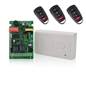 Receptor para Motores Tubulares Puertas de Garaje Flügeltore DC12-30V 3 Emisor - Imagen 1 de 11