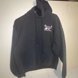 Bentley’s Saloon Hoodie Medium Black Graphic Beer Pub. Arundel Maine - Picture 1 of 9